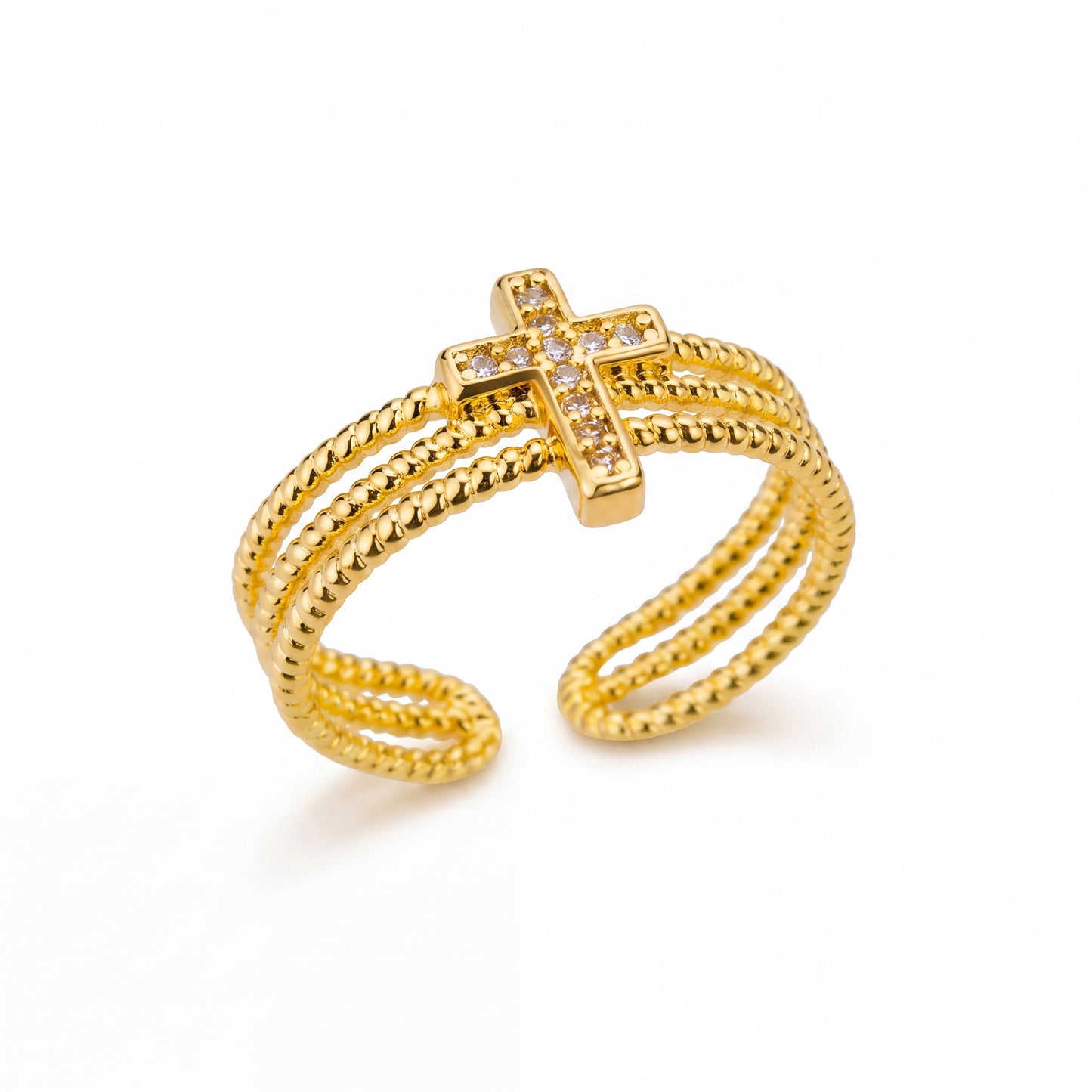 Croix Lumière Ring