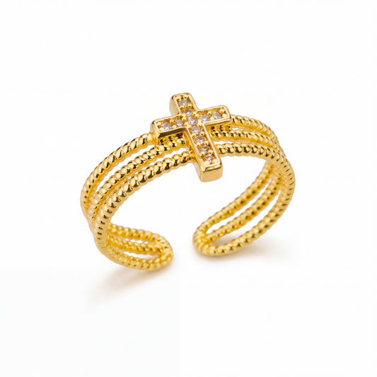 Croix Lumière Ring